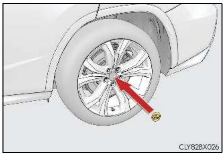 LEXUS RX AL20 Phase 1 (2015-2019) - Installation de la roue de secours - 6