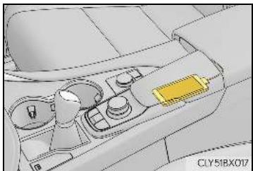 LEXUS RX AL20 Phase 1 (2015-2019) - ■ Lors de l'utilisation du port USB/AUX - 1