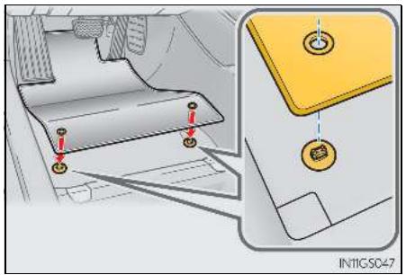 LEXUS RX AL20 Phase 1 (2015-2019) - Tapis de sol - 1