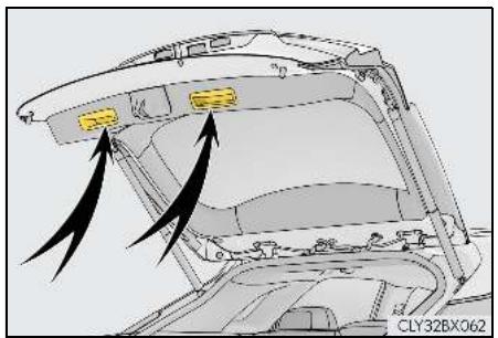 LEXUS RX AL20 Phase 1 (2015-2019) - Lors de la fermeture du hayon - 1