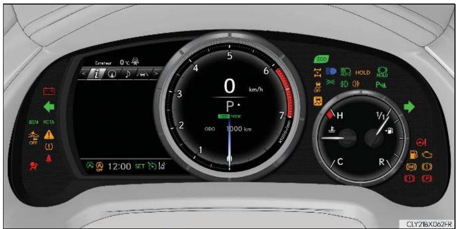 LEXUS RX AL20 Phase 1 (2015-2019) - Témoins et témoins d'avertissement - 2