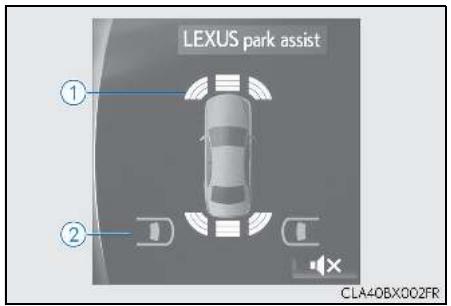 LEXUS RX AL20 Phase 1 (2015-2019) - ■ Écran du système de navigation - 1
