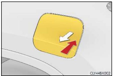 LEXUS RX AL20 Phase 1 (2015-2019) - Ouverture du bouchon de réservoir à carburant - 1