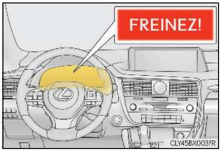 LEXUS RX AL20 Phase 1 (2015-2019) - Avertissement de sécurité de pré-collision - 1