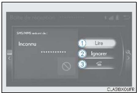 LEXUS RX AL20 Phase 1 (2015-2019) - Fonction de la réception d'un message pop-up - 1