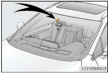 LEXUS RX AL20 Phase 1 (2015-2019) - Actionner le levier d'essuie-glace - 7
