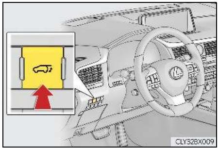 LEXUS RX AL20 Phase 1 (2015-2019) - Ouverture/fermeture du hayon à commande électrique depuis l'intérieur du véhicule - 1