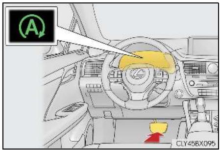 LEXUS RX AL20 Phase 1 (2015-2019) - Fonctionnement du système Stop & Start - 1