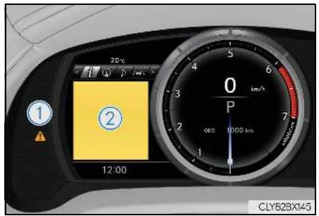 LEXUS RX AL20 Phase 1 (2015-2019) - Si un message d'avertissement s'affiche - 2