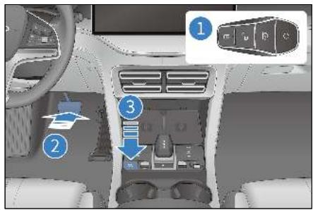 BYD Seal U (2023) - Méthode appropriée de démarrage du vehicule : - 1