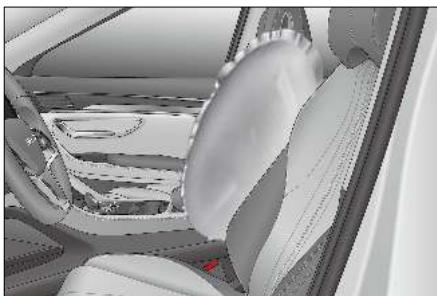 BYD Seal U (2023) - Airbag central avant - 1