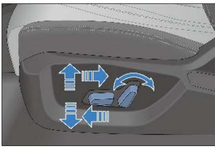 BYD Seal U (2023) - Commutateur de réglage de la position du siècle - 1