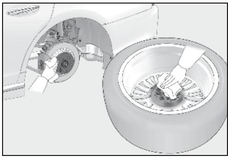 LEXUS LS XF50 Phase 2 (2020) - Installation du pneu - 3