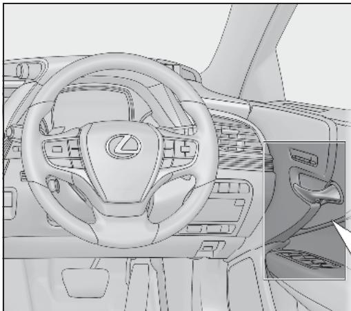 LEXUS LS XF50 Phase 2 (2020) - Commandes (vehicules à conduite à droite) - 2