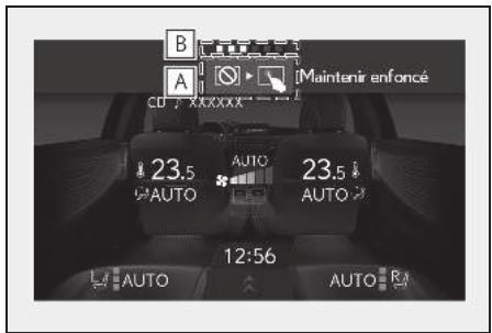 LEXUS LS XF50 Phase 2 (2020) - Écran des réglages du panneau multi-fonctions arrêté - 4