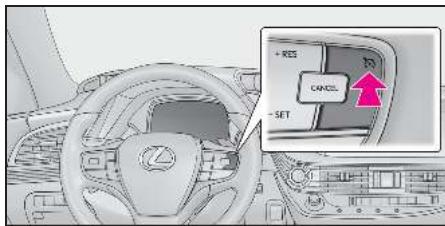 LEXUS LS XF50 Phase 2 (2020) - Réglage de la vitesse du vehicule - 1