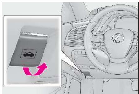 LEXUS LS XF50 Phase 2 (2020) - Ouverture du capot - 1