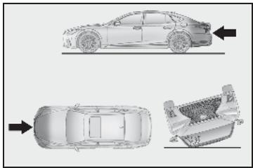LEXUS LS XF50 Phase 2 (2020) - Commande de déploiement d'airbag SRS liée au PCS (vehicules avec système de sécurité Lexus + A) - 4