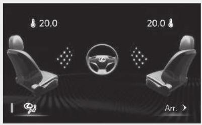 LEXUS LS XF50 Phase 2 (2020) - Activation du Lexus Climate Concierge - 2