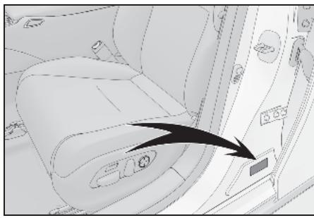 LEXUS LS XF50 Phase 2 (2020) - Numéro d'identification du vehicule - 2