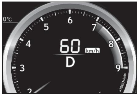 0°C 60 km/h D *1000r/min