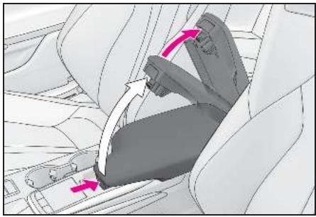 LEXUS Lexus RC F XC10 Phase 2 (2018) - Rangement de console - 1