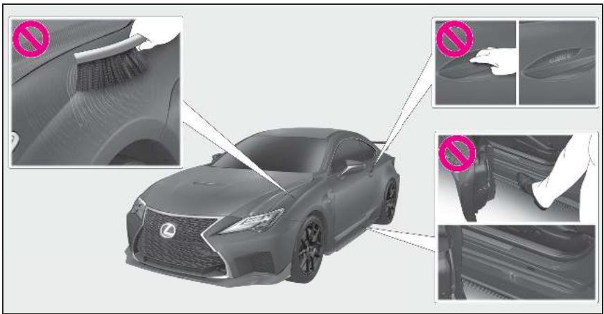 LEXUS Lexus RC F XC10 Phase 2 (2018) - Réparation de dommages à la peinture - 1