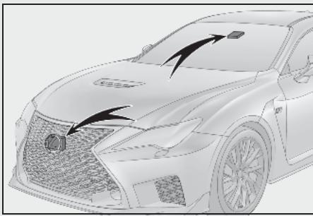 LEXUS Lexus RC F XC10 Phase 2 (2018) - LTA (aide au suivi de voie) - 1