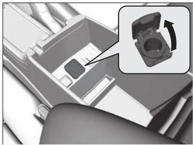 Honda Civic 9 Phase 1 (2012-2015) - Prise d'alimentation des accessoires - 2