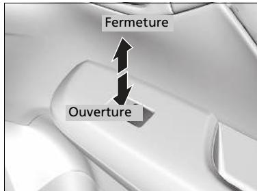 Honda Civic 9 Phase 1 (2012-2015) - Ouverture/fermeture des vitres sans la fonction d'ouv./ferm. auto. - 1