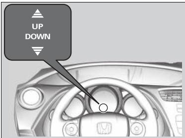 Honda Civic 9 Phase 1 (2012-2015) - Indicateurs de montée/descente des rapports - 1