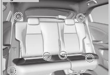 Honda Civic 9 Phase 1 (2012-2015) - Points d'ancrage - 3