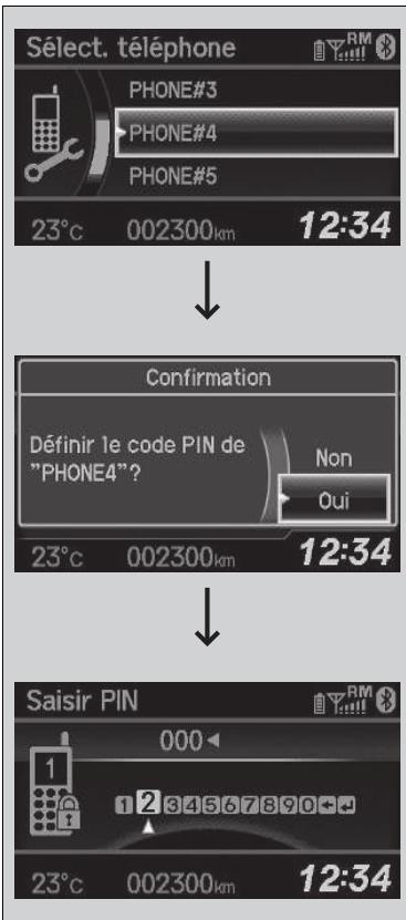 Honda Civic 9 Phase 1 (2012-2015) - Pour creer un code PIN de sécurité - 1
