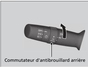 Honda Civic 9 Phase 1 (2012-2015) - Antibrouillard arrête - 1