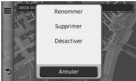 Honda Civic 9 Phase 1 (2012-2015) - HOME Navigation Paramètres Navigation Personaliser les contournements - 2