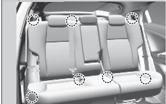 Honda Civic 9 Phase 1 (2012-2015) - Points d'ancrage - 2
