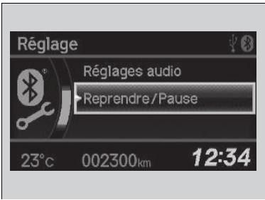 Honda Civic 9 Phase 1 (2012-2015) - Lecture de fichiers Audio Bluetooth® - 1