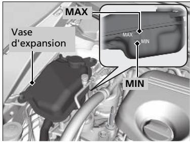 Honda Civic 9 Phase 1 (2012-2015) - Contrôle du liquide de refroidissement - 1