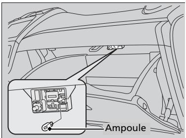 Honda Civic 9 Phase 1 (2012-2015) - Ampoule de la boîte à gants* - 2