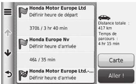 Honda Civic 9 Phase 1 (2012-2015) - Modification des lieux sur votre itinétaire - 2