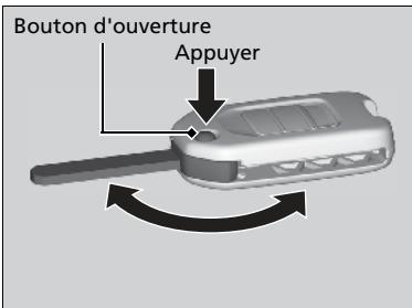 Honda Civic 9 Phase 1 (2012-2015) - Clés rétractables* - 1