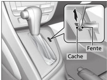 Honda Civic 9 Phase 1 (2012-2015) - Déblocage du dispositif de verrouillage - 1