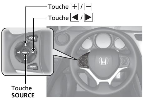 Honda Civic 9 Phase 1 (2012-2015) - Commandes audio à distance P.227 - 1