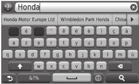 Honda Civic 9 Phase 1 (2012-2015) - HOME Navigation Où aller ? Entre un critère de recherche - 1