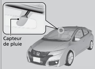 Honda Civic 9 Phase 1 (2012-2015) - Essuie-glaces intermittents automatiques* - 1