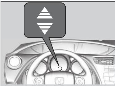 Honda Civic 9 Phase 1 (2012-2015) - Indicateurs de montée/descente des rapports - 1