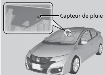Honda Civic 9 Phase 1 (2012-2015) - Essuie-glaces intermittents automatiques* - 2