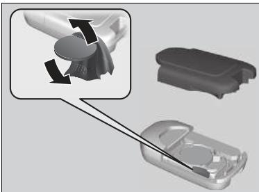 Honda Civic 9 Phase 1 (2012-2015) - Clé rétractable* - 1