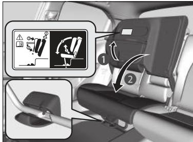 Honda Civic 9 Phase 1 (2012-2015) - Comment remetre les sièges arrrière en place* - 2
