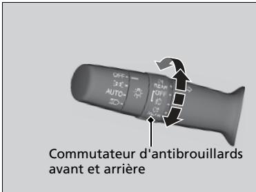 Honda Civic 9 Phase 1 (2012-2015) - Antibrouillards avant et arrêté - 1